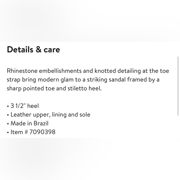 BCBGMAXAZRIA Della Rhinesstone Heeled Sandal - Picture 2 of 5